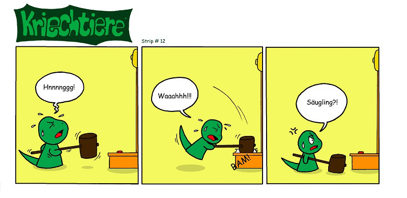 Comic: Kriechtiere: Strip #12 1