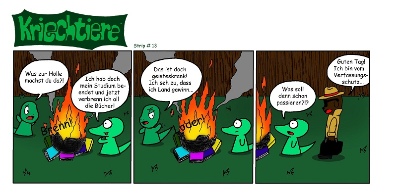Comic: Kriechtiere: Strip #13 1