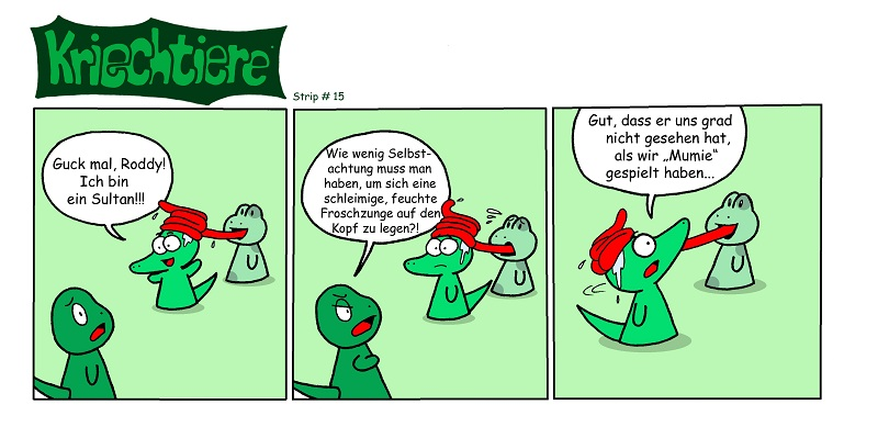 Comic: Kriechtiere: Strip #15 1
