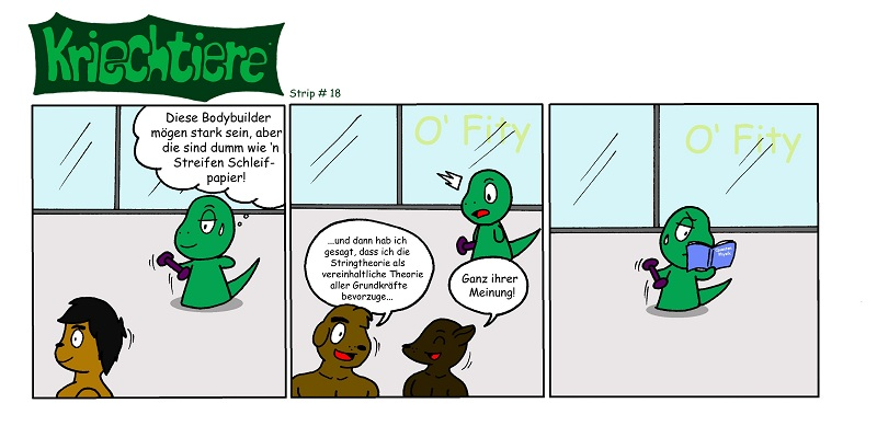 Comic: Kriechtiere: Strip #18 1