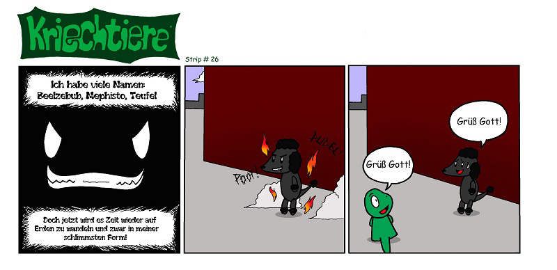 Comic: Kriechtiere: Strip #26 1