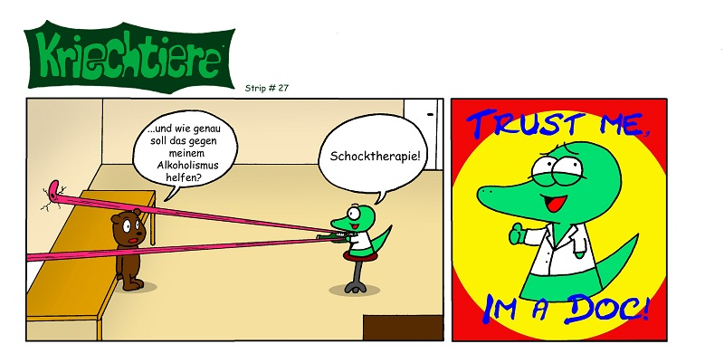 Comic: Kriechtiere: Strip #27 1