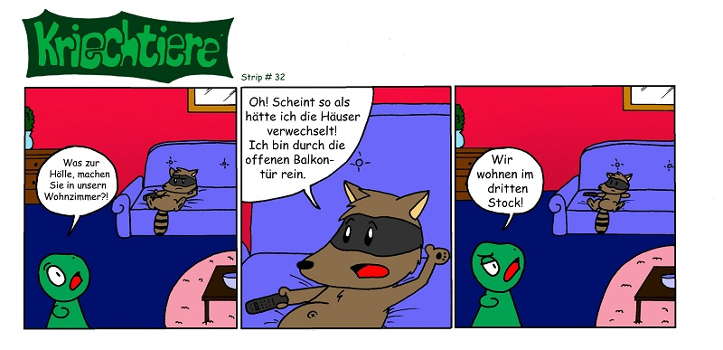 Comic: Kriechtiere: Strip #32 1