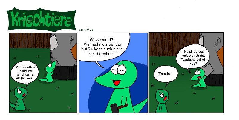 Comic: Kriechtiere: Strip #33 1