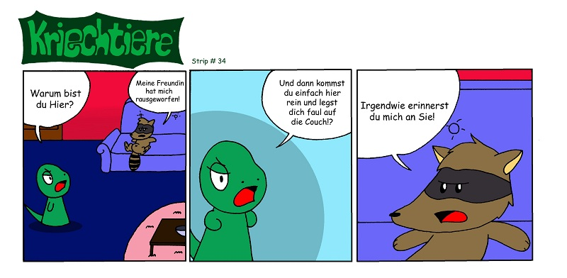 Comic: Kriechtiere: Strip #34 1
