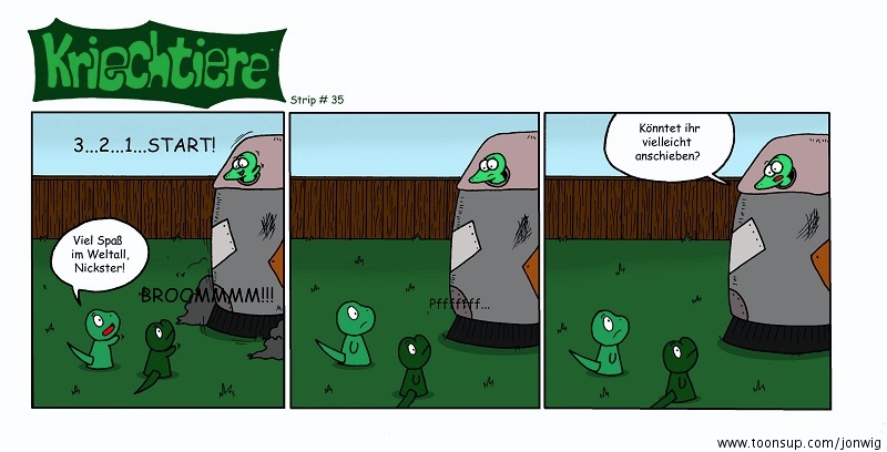 Comic: Kriechtiere: Strip #35 1