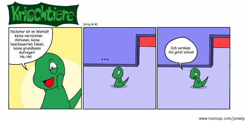 Comic: Kriechtiere: Strip #41 1