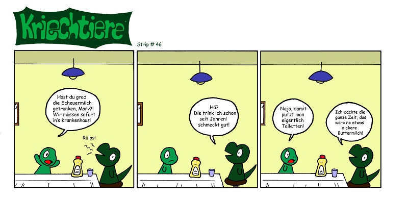 Comic: Kriechtiere: Strip #46 1