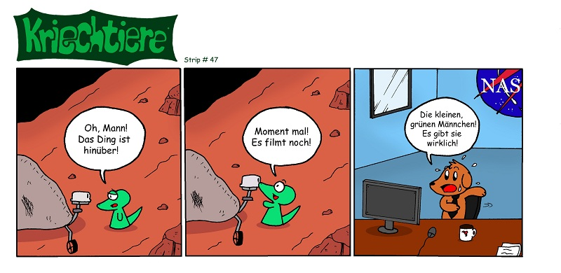 Comic: Kriechtiere: Strip #47 1