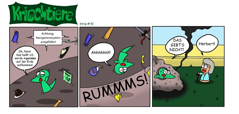Comic: Kriechtiere: Strip #51 1