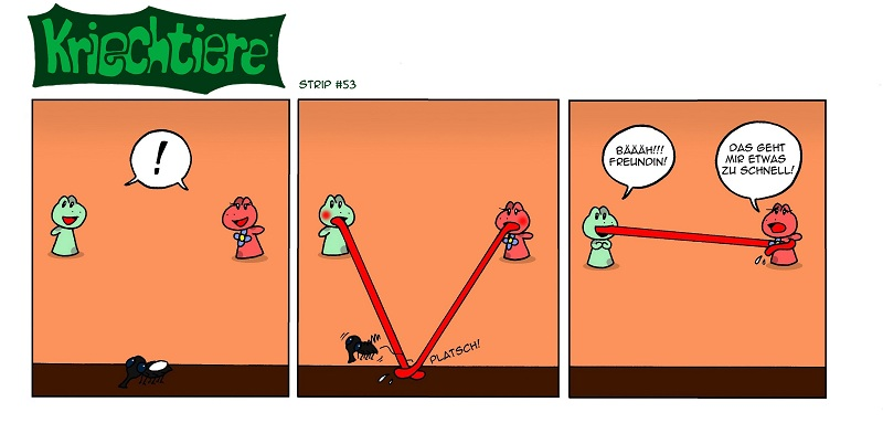 Comic: Kriechtiere: Strip #53 1