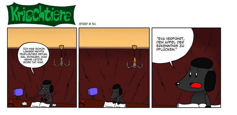 Comic: Kriechtiere: Strip #54 1