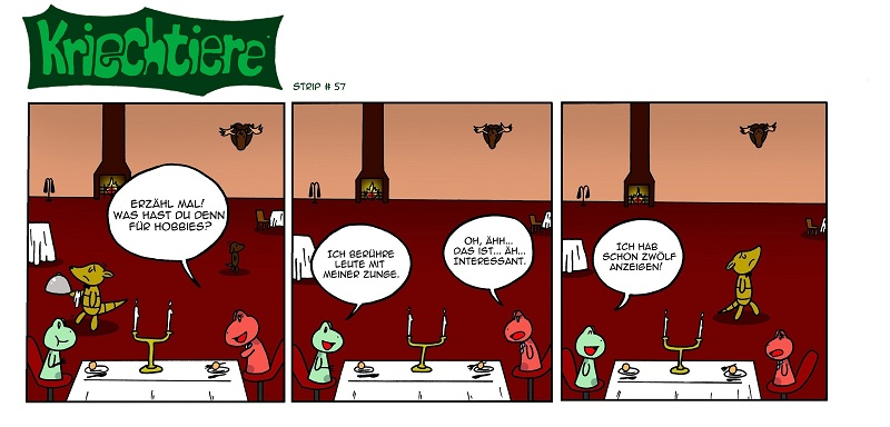 Comic: Kriechtiere: Strip #57 1