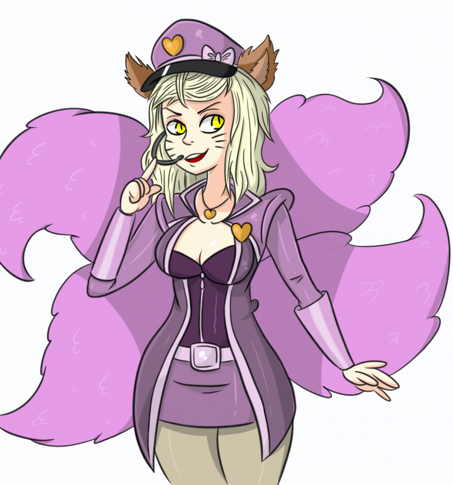 Illustration: Popstar Ahri aus Lol 1