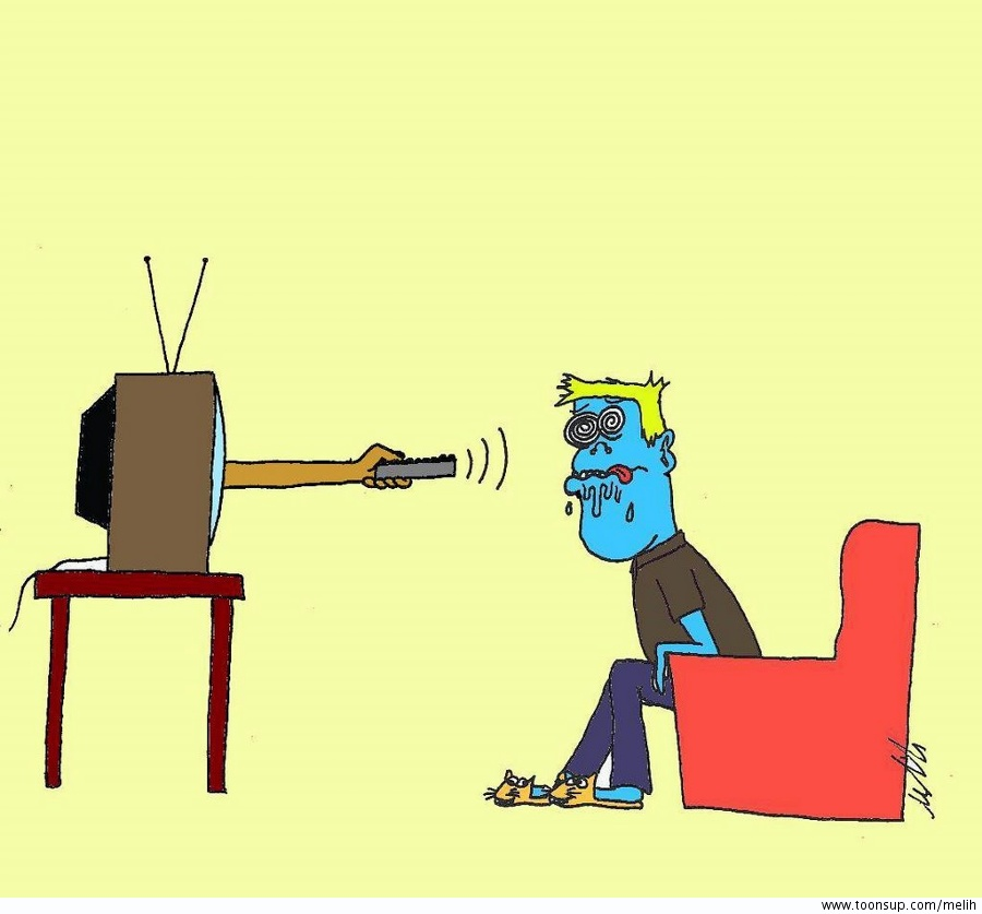 Cartoon: TV 1