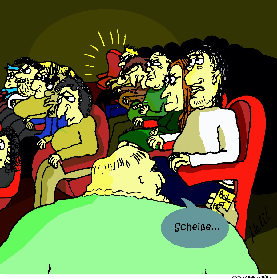 Cartoon: Im Kino 1