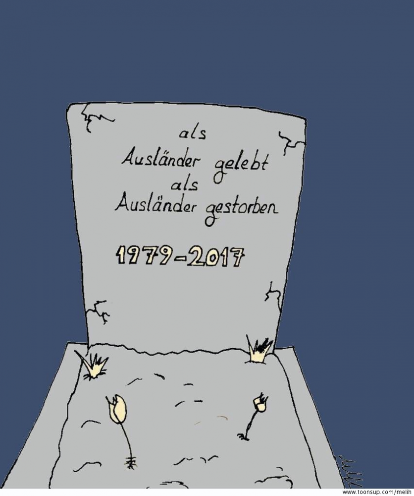 Cartoon: Ausländer 1