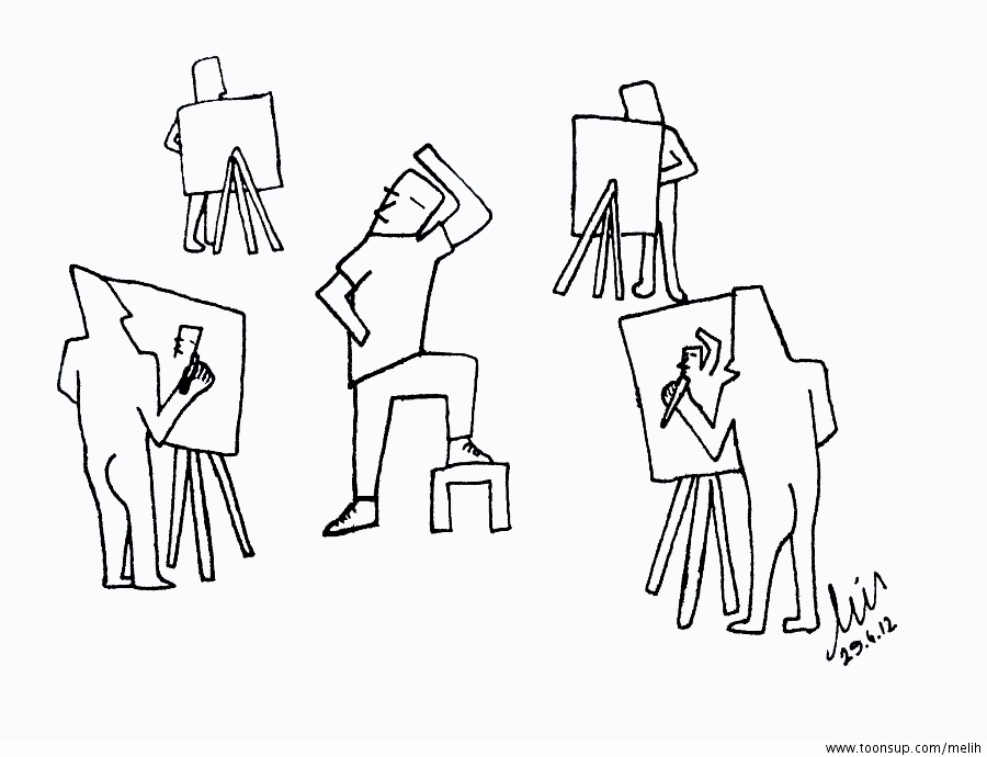 Cartoon: Modelling 1