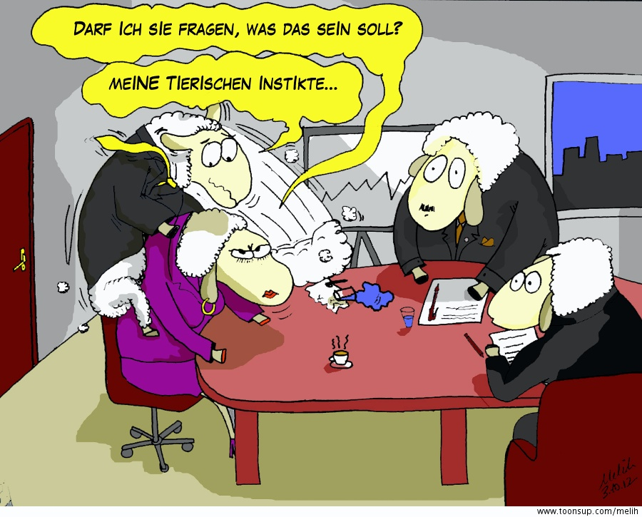 Cartoon: Tierische Instikte 1
