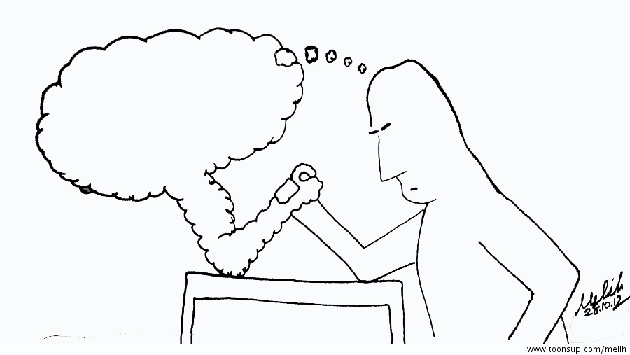 Cartoon: Fight 1