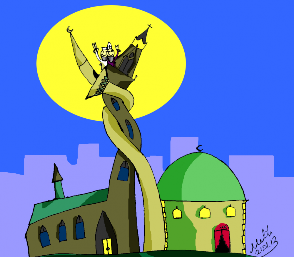 Cartoon: Ewige Freundschaft 1