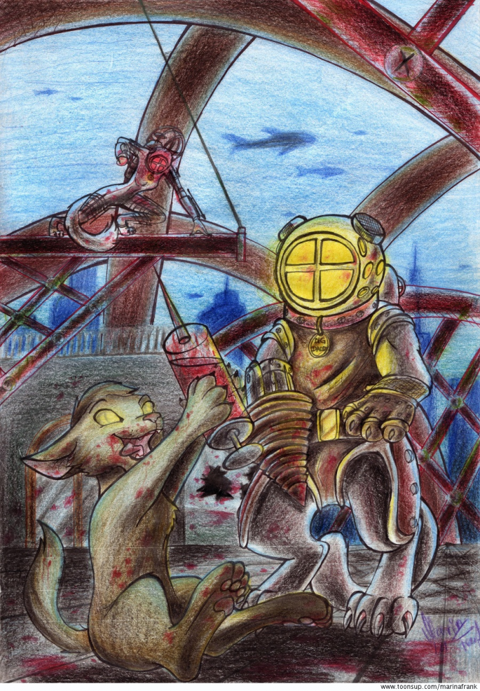 Cartoon: BioShock-Cats 1