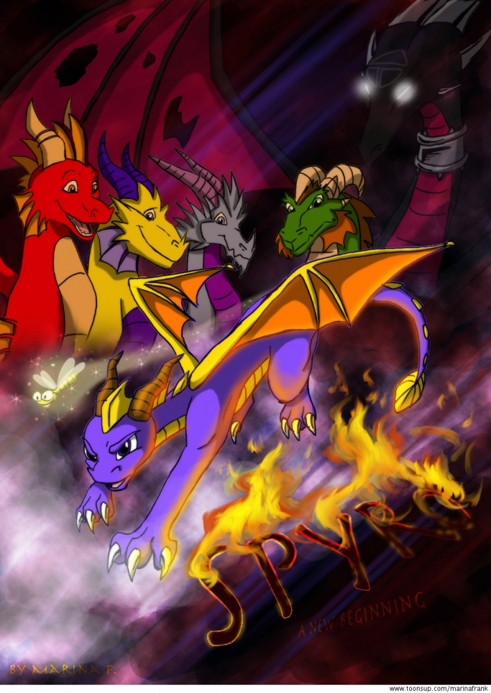 Illustration: Spyro - A New Beginning 1