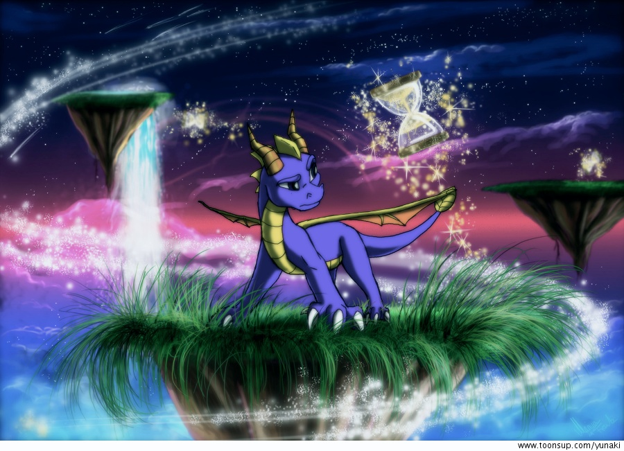 Illustration: Spyro - In the world of time 1