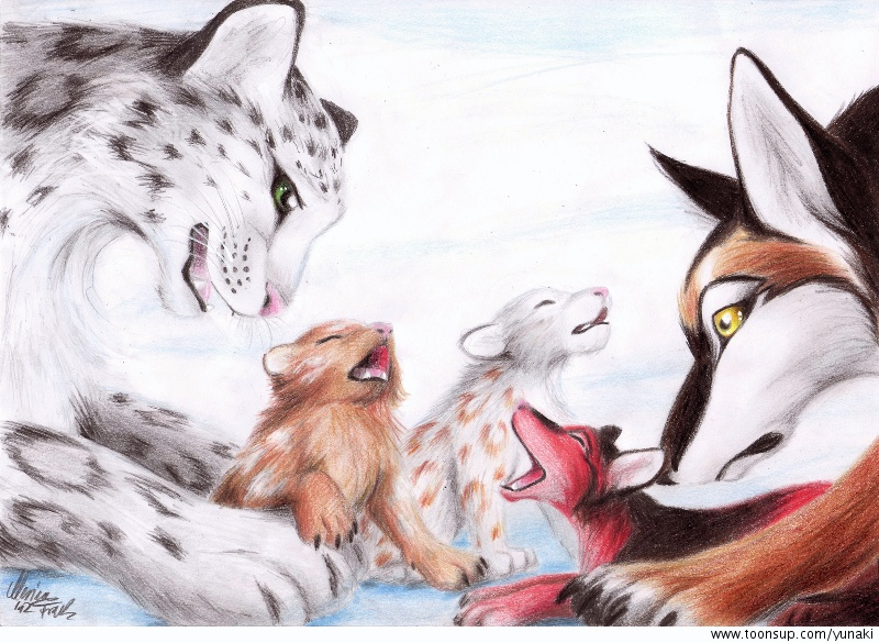 Illustration: Unsere Familie 1