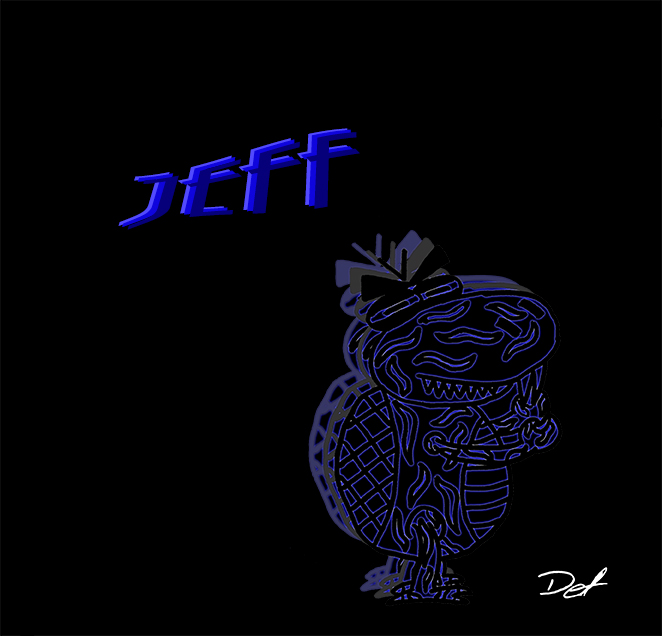 Concept Art / Character Design: Neon-Jeff 1
