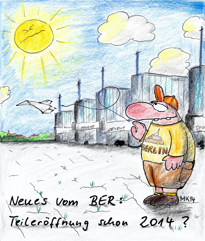 Cartoon: Neues vom BER 1