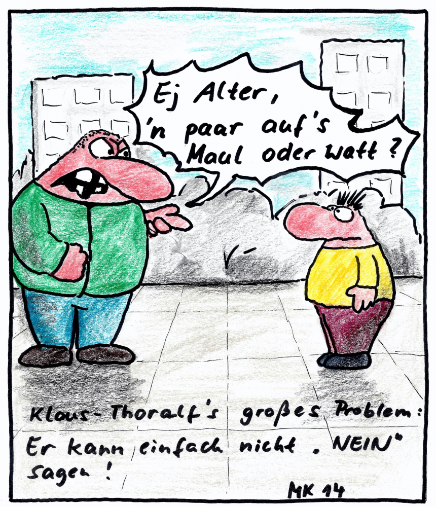 Cartoon: Nein 1