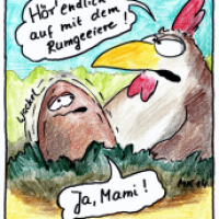Wenn Eier eiern