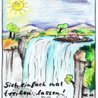 Treiben lassen