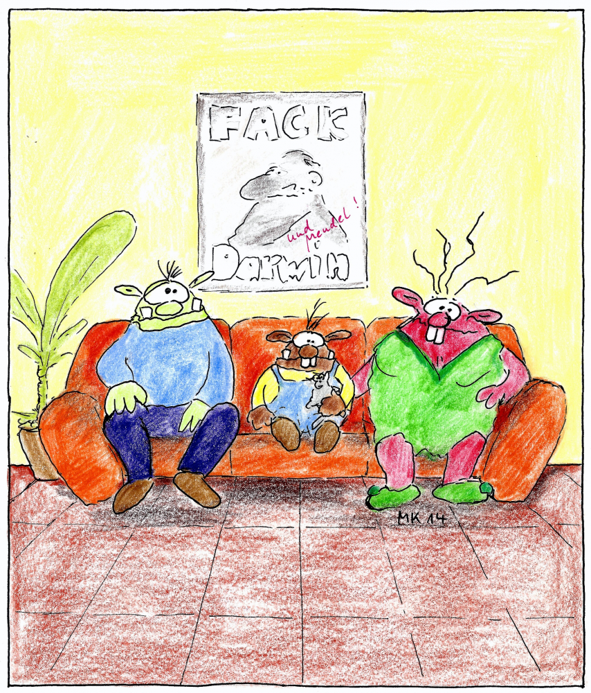 Cartoon: Darwin 1