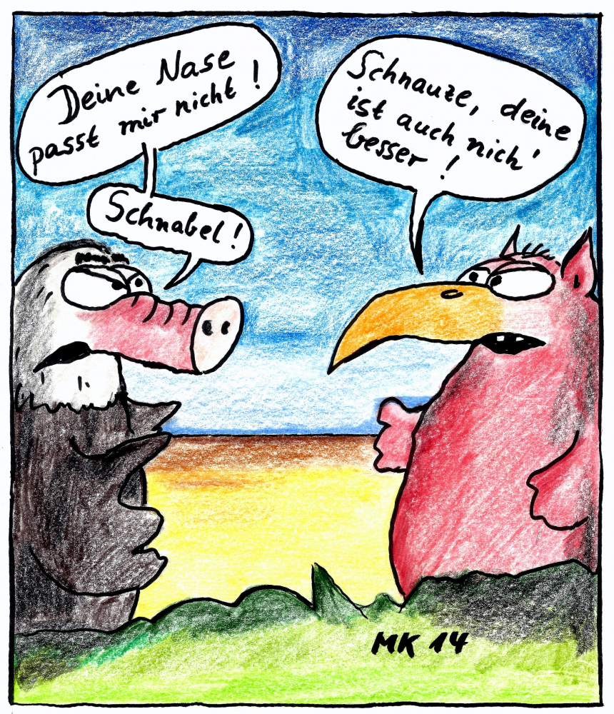 Cartoon: Nase 1