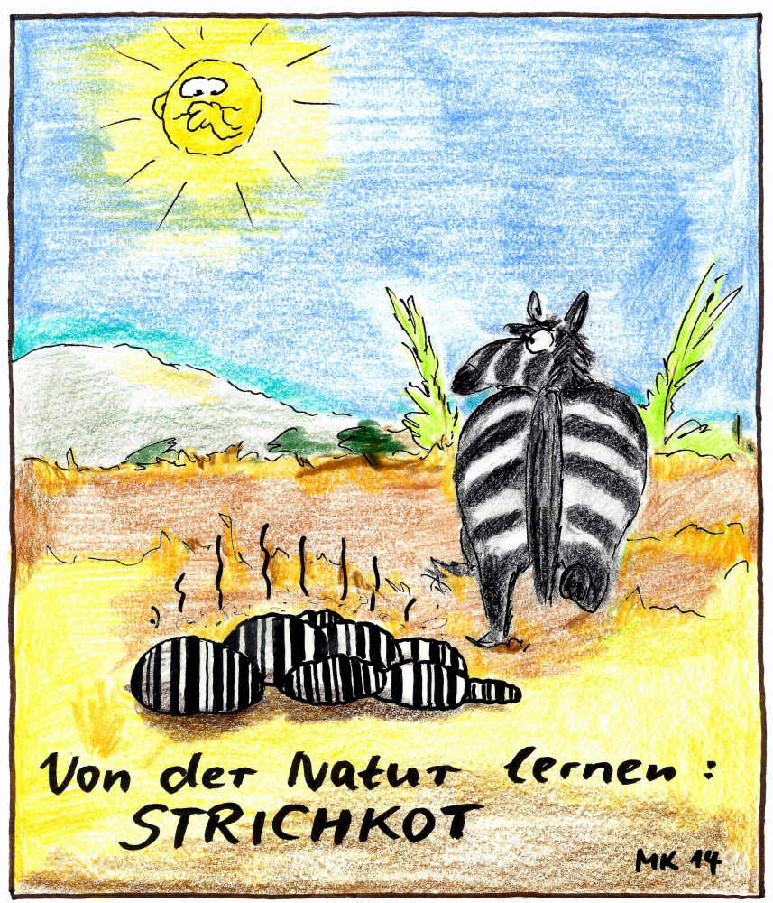 Cartoon: Strichcode 1