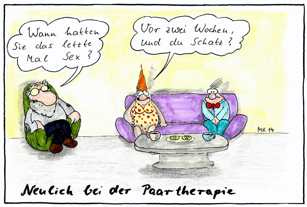 Cartoon: Vor zwei Wochen 1