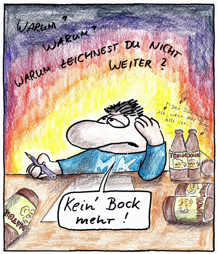 Cartoon: Warum? 1