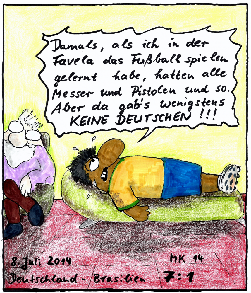 Cartoon: Wenigstens 1