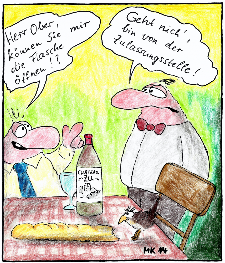 Cartoon: Herr Ober,... 1