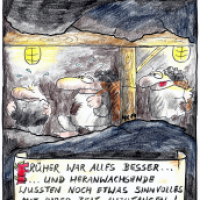 Früher.