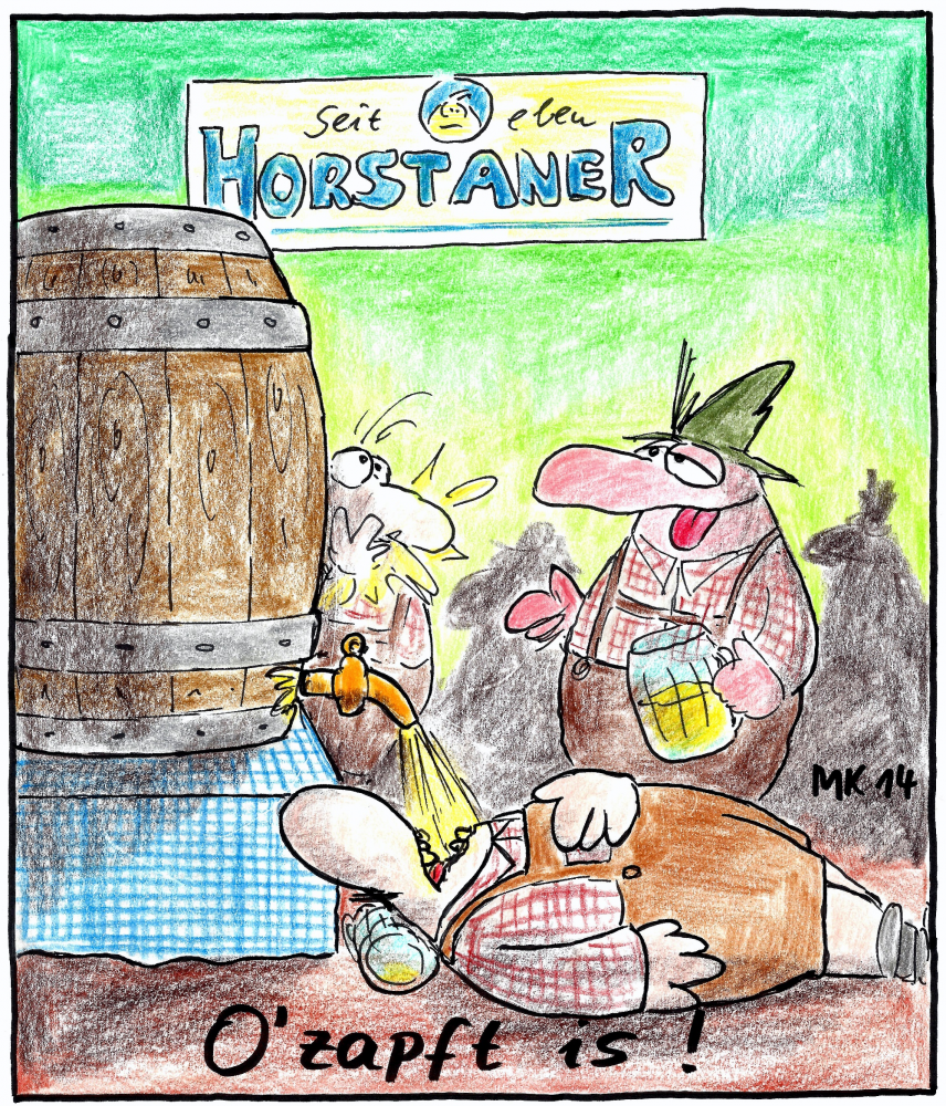 Illustration: O'zapft is! 1