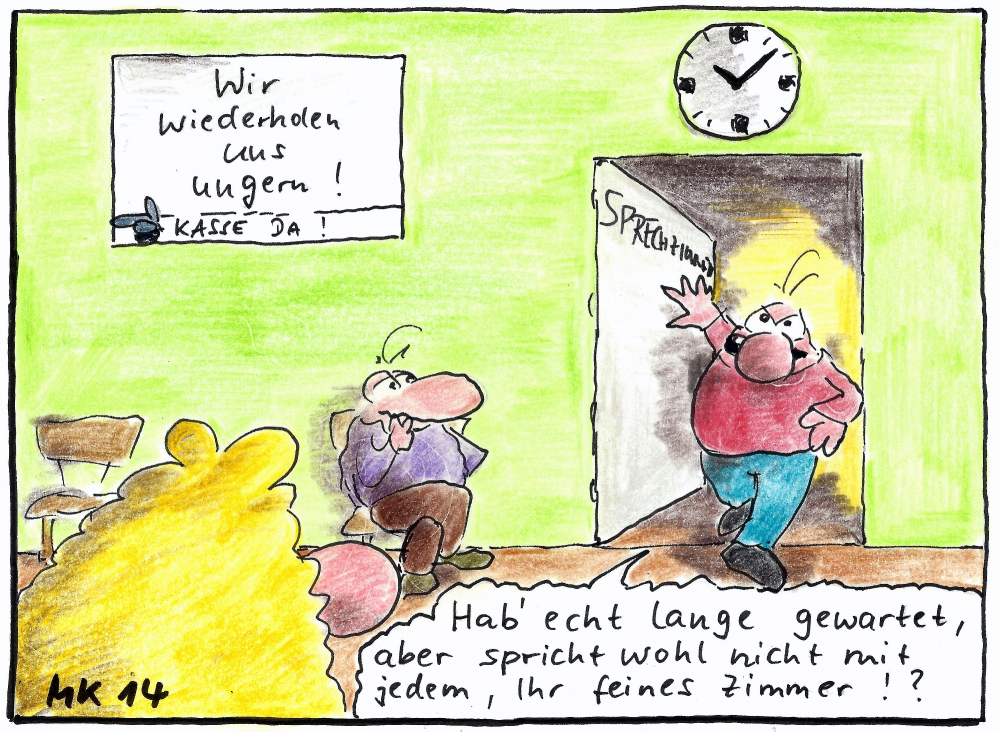 Comic: Sprechzimmer 2