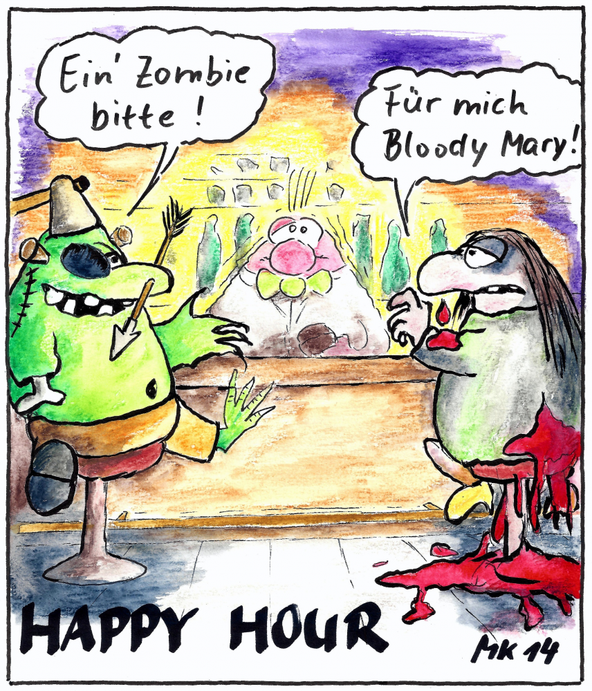 Cartoon: Happy Hour 1
