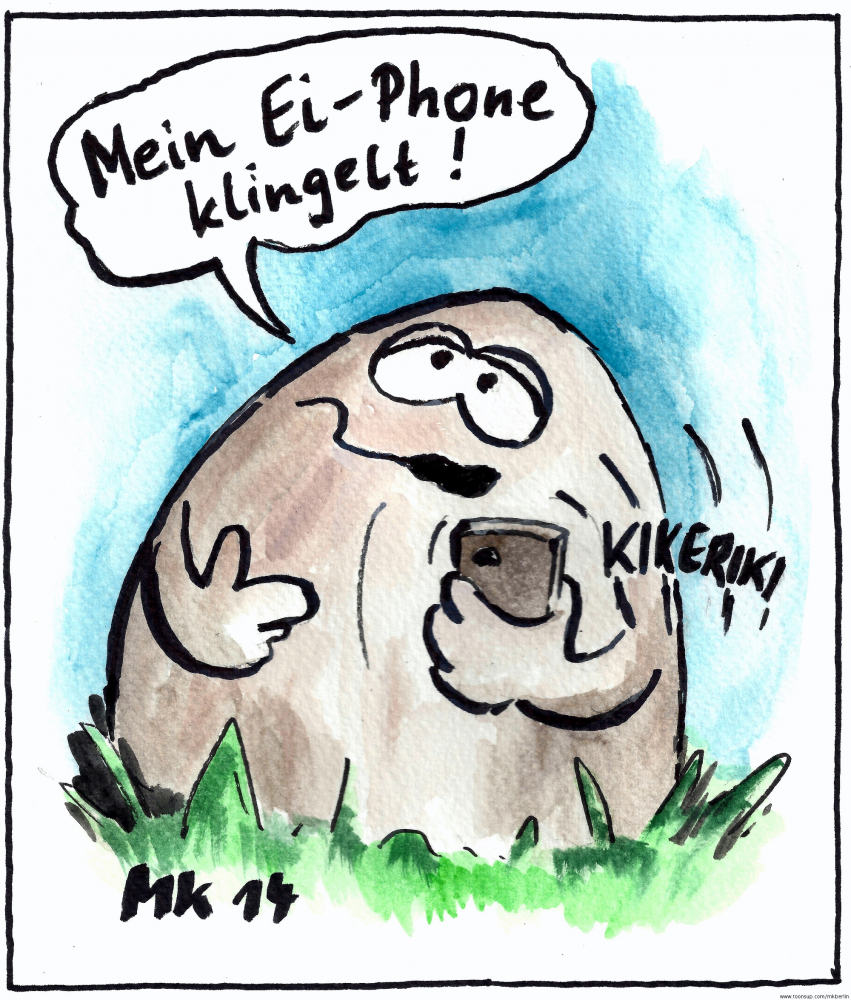 Cartoon: Es klingelt 1
