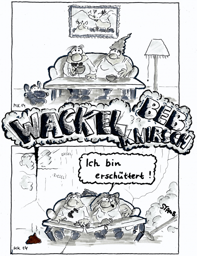 Cartoon: 6 auf der Richterskala 1