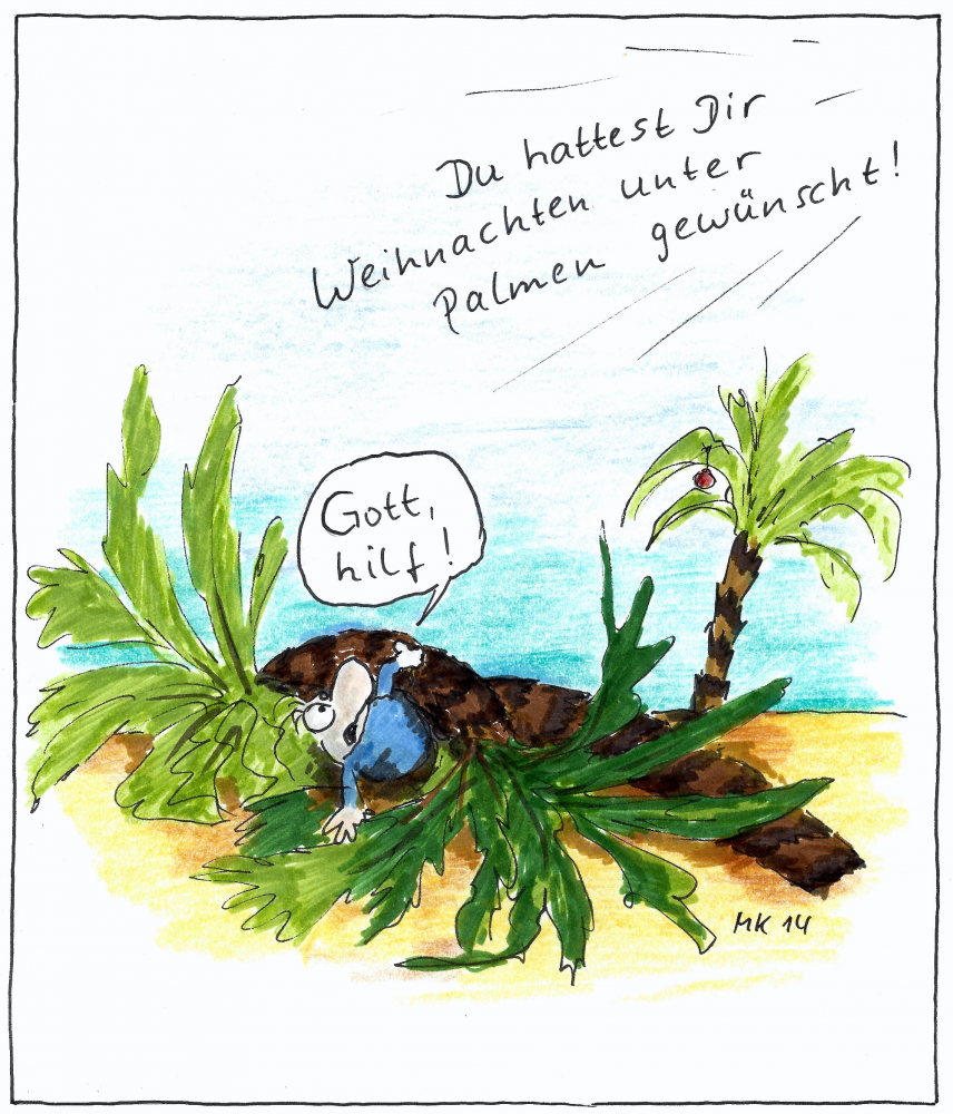Cartoon: Gott hilf! 1