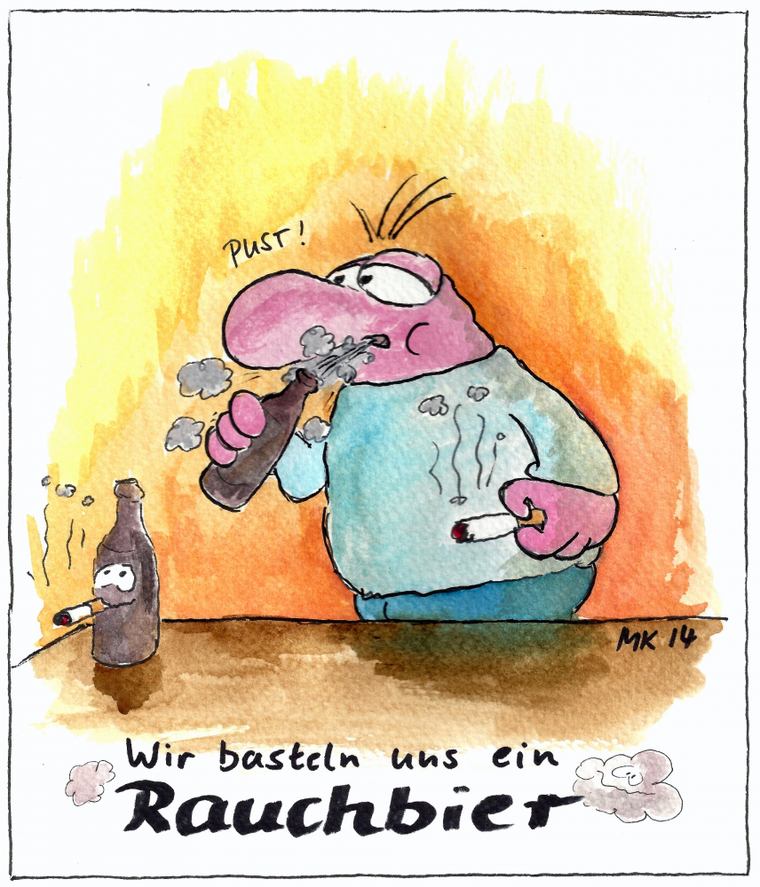 Cartoon: Rauchbier 1
