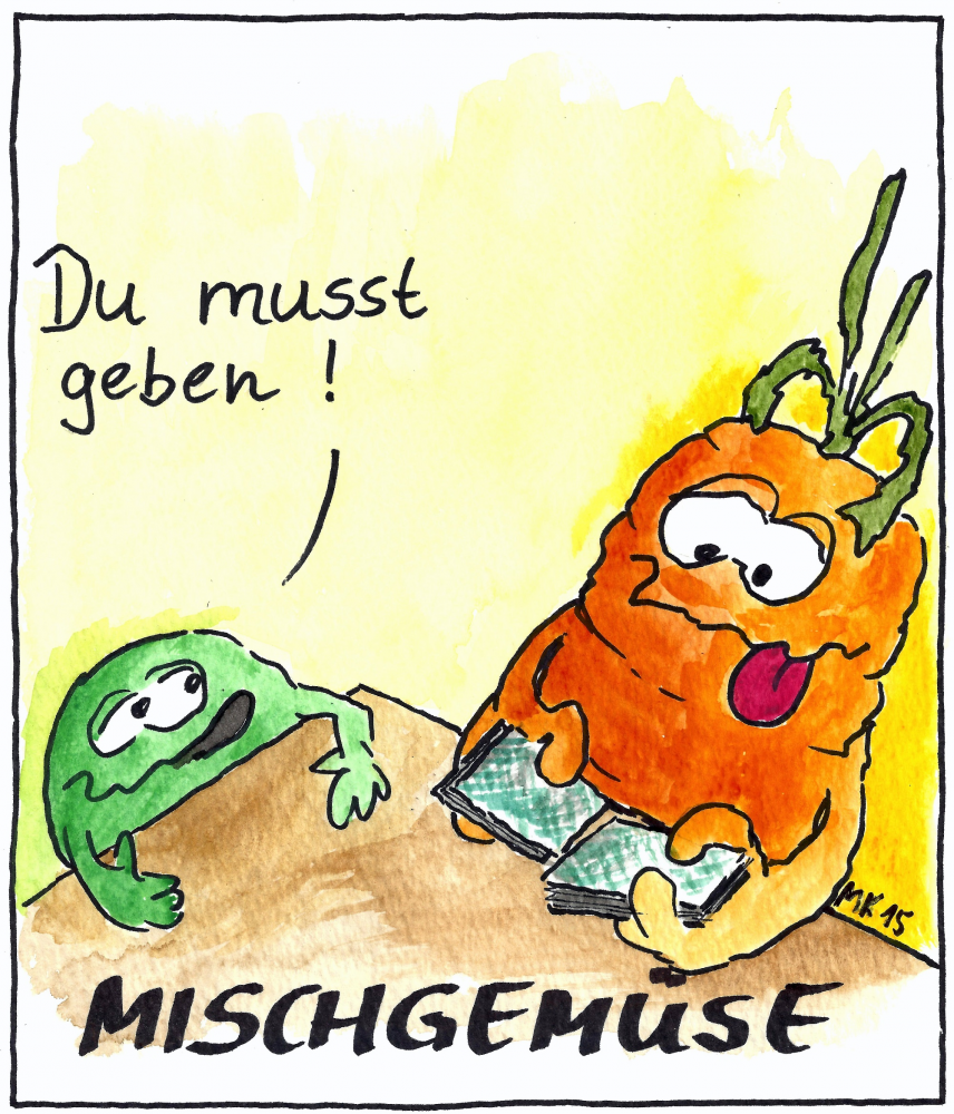 Cartoon: Mischgemüse 1